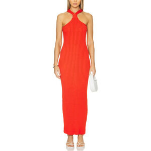 Line & Dot 'Lucky' Red Dress Size L